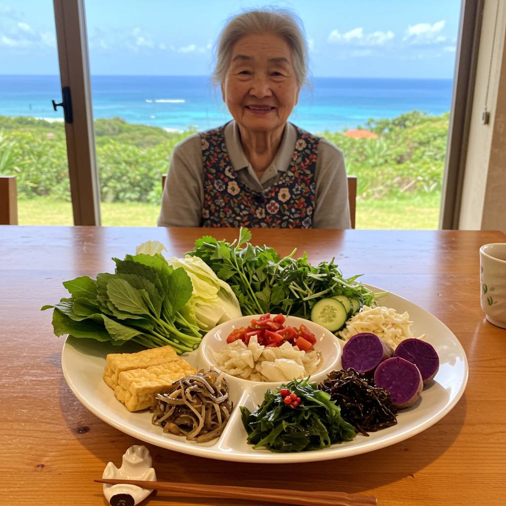 The Blue Zone Diet: What Okinawa’s Centenarians Eat Daily