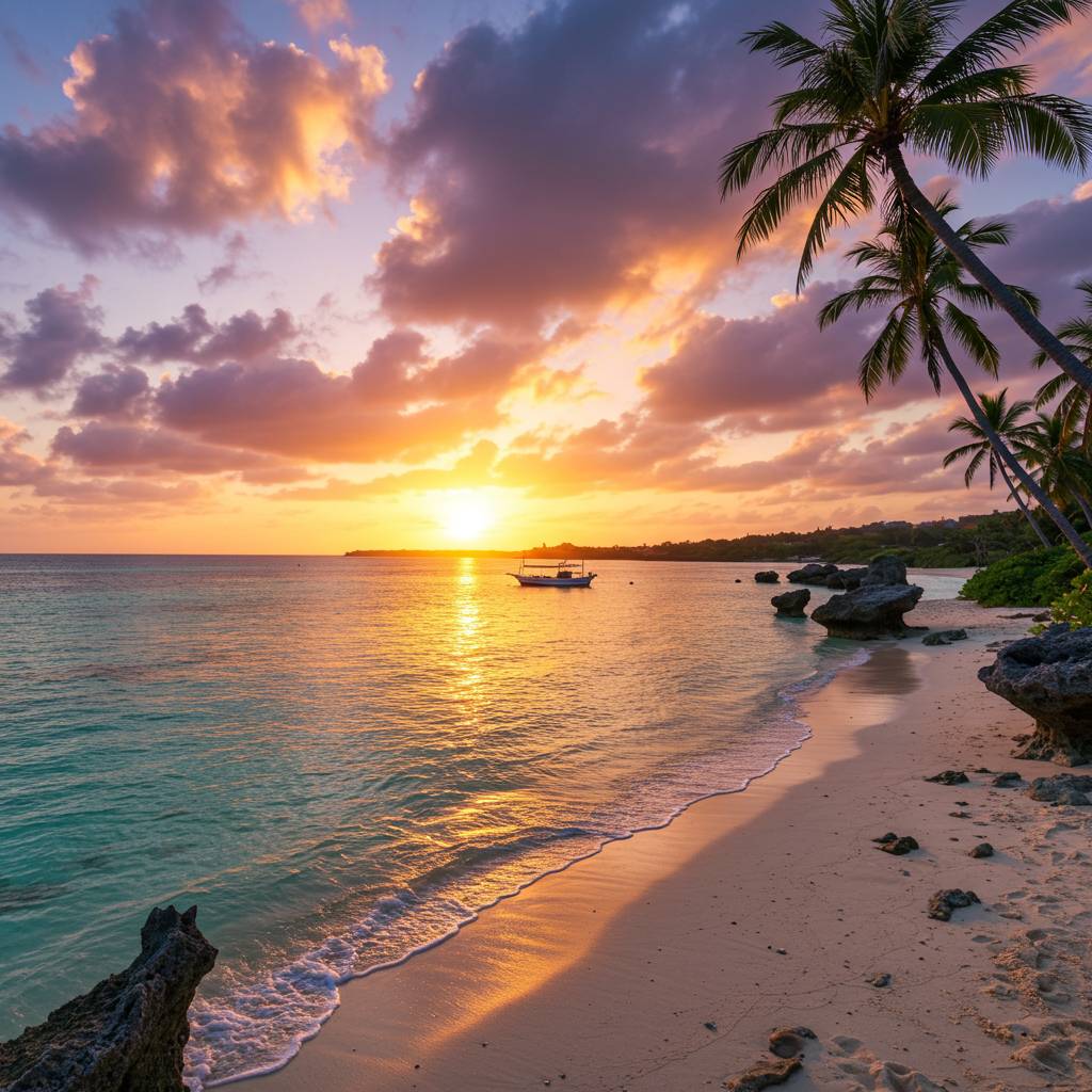 Chasing the Perfect Sunset: An Okinawa Beach Expedition