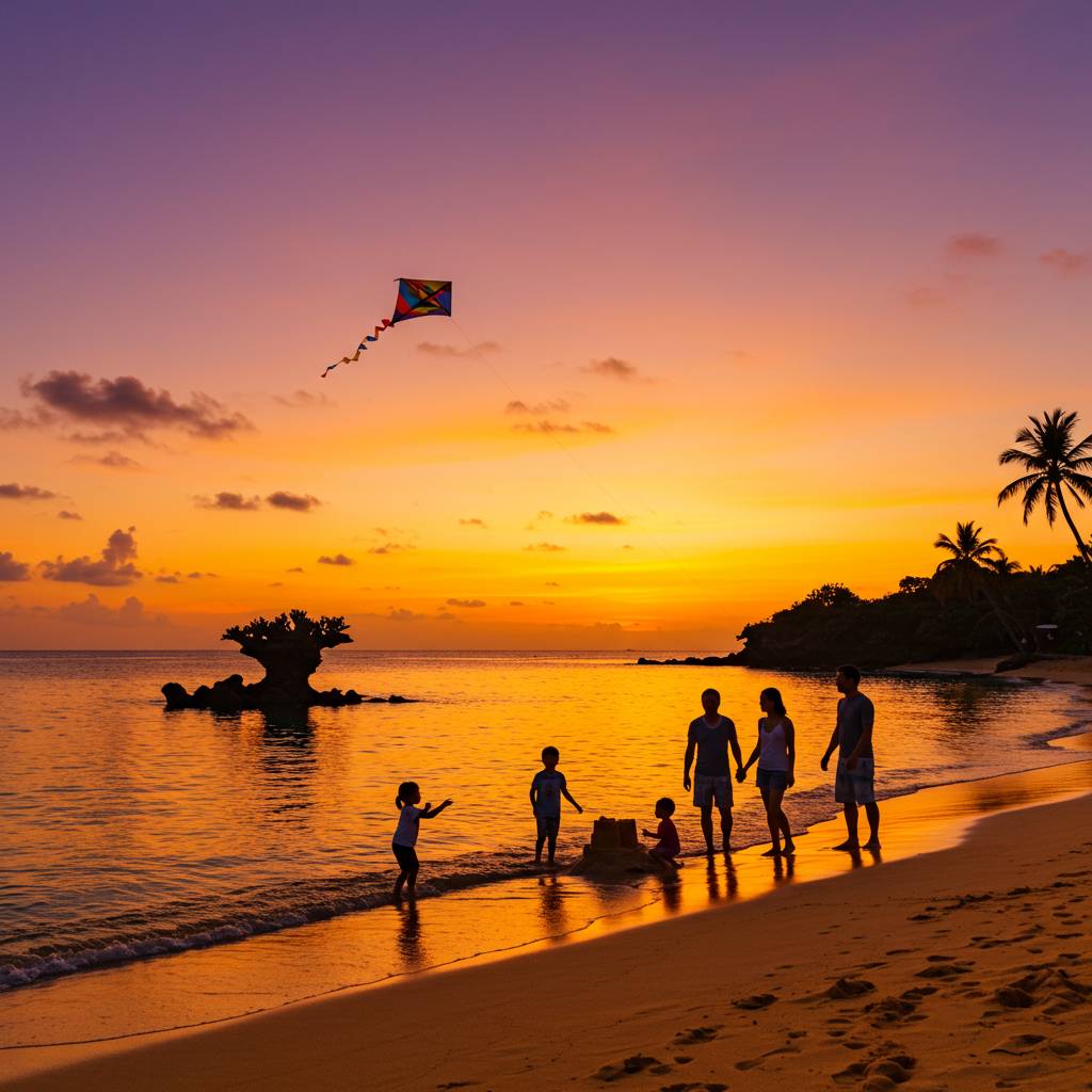 Family-Friendly Sunset Beach Activities in Okinawa