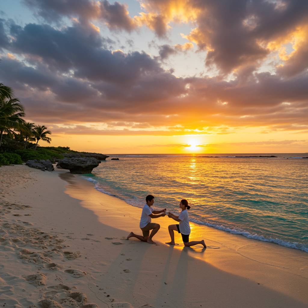 Romance in Paradise: Okinawa’s Top 5 Beaches for Sunset Proposals