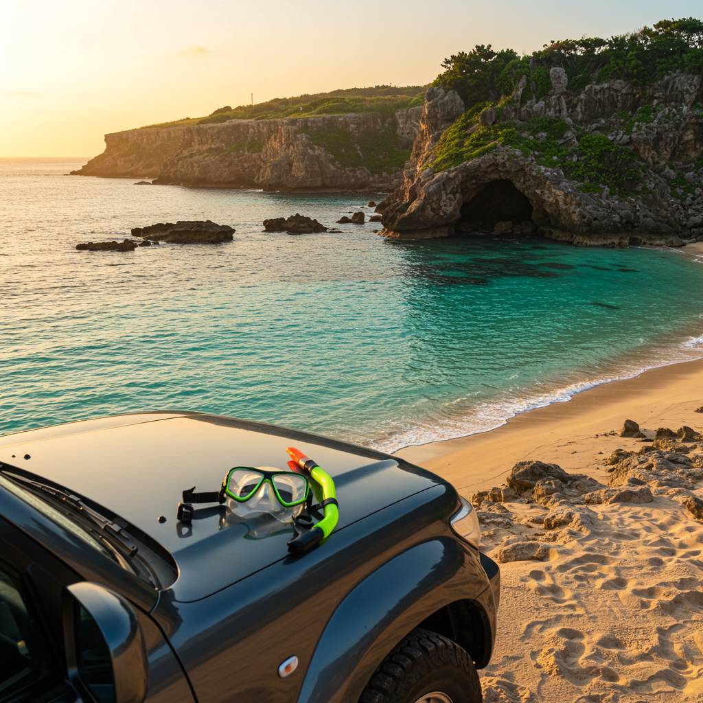 The Freedom of Four Wheels: Discovering Okinawa’s Sea Treasures Off the Tourist Track