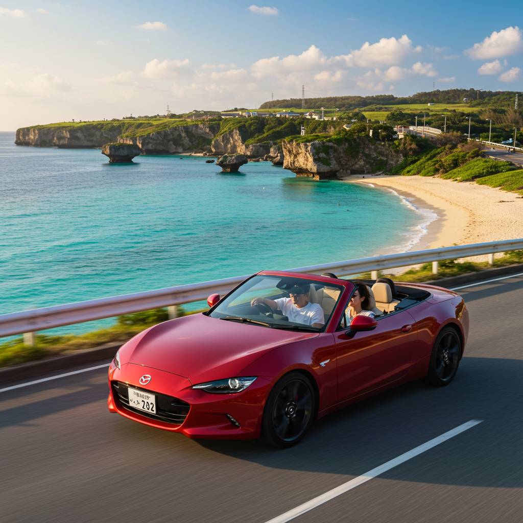 Rent a Convertible in Okinawa: Feel the Sea Breeze on Japan’s Most Beautiful Coastline