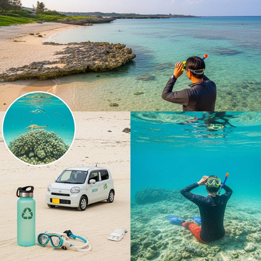 Sustainable Tourism in Okinawa: Exploring the Sea Responsibly with Your Rental Car