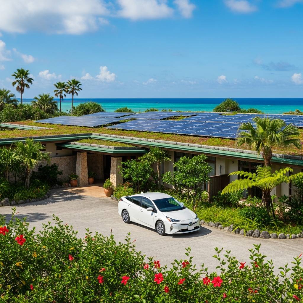 Eco-Friendly Okinawa: Hybrid Car Rentals and Sustainable Hotel Choices