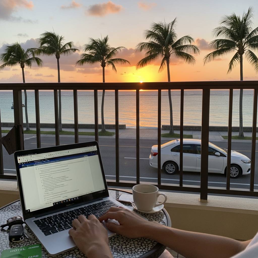 Digital Nomad’s Okinawa: Long-Term Car Rentals and Extended-Stay Hotels